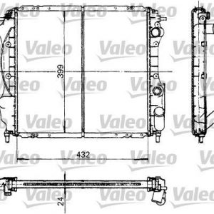 Radiador, refrigeracion del motor RENAULT CLIO 1.7/1.8 730182