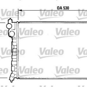 Radiador, refrigeracion del motor ALS.TUR. PEUGEOT 106 A.A. 730368