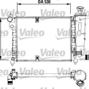 Radiador, refrigeracion del motor ALM.TUR. PEUGEOT 106 XSI 730515