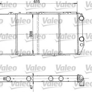Radiador, refrigeracion del motor AUDI 100 III 2.0/2.2/2.2 E 730992