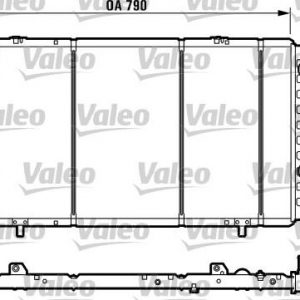 Radiador, refrigeracion del motor CS CITROEN JUMPER/PEUGEOT BOXE 730998