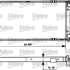 RADIADOR DE REFRIGERACION SEAT CORDOBA IBIZA II INCA 731266