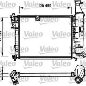 Radiador, refrigeracion del motor  CITROEN-PEUGEOT BERLINGO 1.1 731295