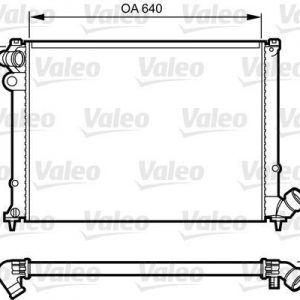 Radiador, refrigeracion del motor PEUGEOT 406 1.9 TD 731574