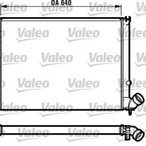 Radiador, refrigeracion del motor PEUGEOT 406 1.9 TD 731575