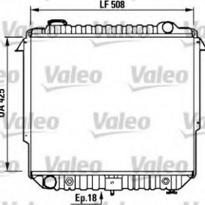 RADIADOR REFRIGERACION JEEP CHEROKEE 731718