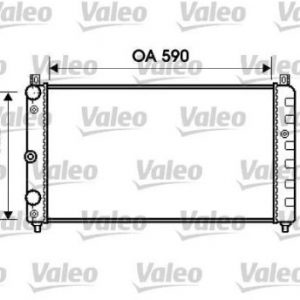 Radiador, refrigeracion del motor SKODA Felicia 1.9 D 732479