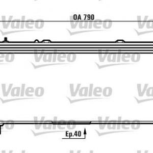 Radiador, refrigeracion del motor. JEEP CHEROKEE 732552