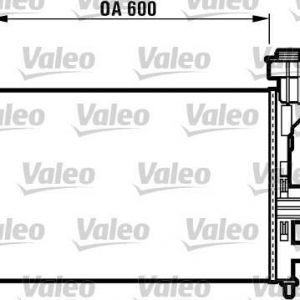 Radiador, refrigeracion del motor Mercedes CLASE A (W168) 732587