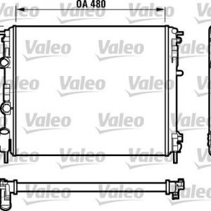 Radiador, refrigeracion del motor. RENAULT CLIO II 732720