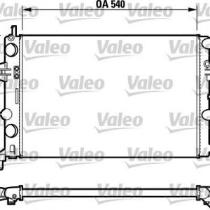 Radiador, refrigeracion del motor OPEL ASTRA B 732723