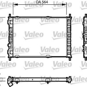 Radiador, refrigeracion del motor FIAT BRAVO/A 732787