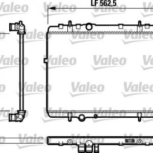 Radiador, refrigeracion del motor CITROEN XSARA 307 732801