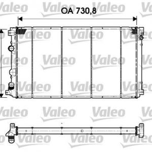 Radiador, refrigeracion del motor RENAULT MASTER 2.8 DCI (2003) 732920