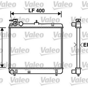 RADIADOR DE REFRIGERACION HYUNDAI 734255