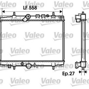 Radiador, refrigeracion del motor CITROEN C5 2.2 Hdi 734282