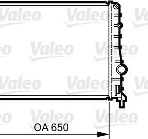 Radiador, refrigeracion del motor ALFA ROMEO 147 JTD 734283