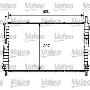 Radiador, refrigeracion del motor FORD Mondeo 2.5 V6 2000 734287