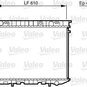 Radiador, refrigeracion del motor OPEL FRONTERA A 734353