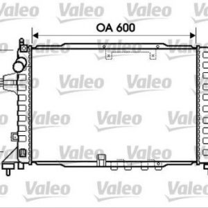 Radiador, refrigeracion del motor OPEL Astra H (2004>)1.7 CDTI, 2 734383