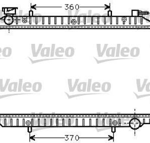 Radiador, refrigeracion del motor NISSAN Serena 96 734446