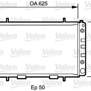 Radiador, refrigeracion del motor Land Rover-Defender 90 - 110 735052