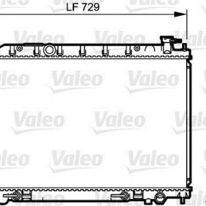 Radiador, refrigeracion del motor  NISSAN Murano 735204