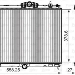 RADIADOR PEUGEOT  508/C5 735631