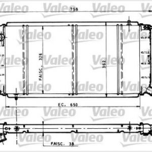 Radiador, refrigeracion del motor PEUGEOT 305 810815