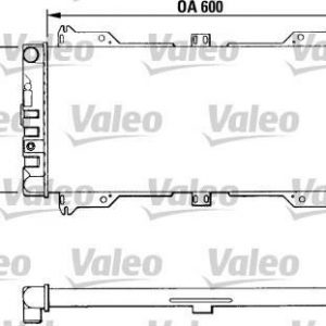 Radiador, refrigeracion del motor CU FORD ESCORT/ORION 811047