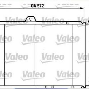 Radiador, refrigeracion del motor CU.TUR. SEAT RITMO/RONDA DIE 811388