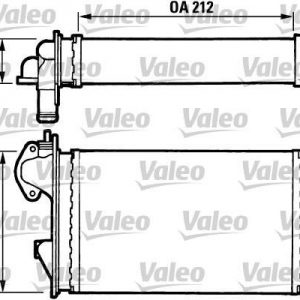 Radiador de Calefaccion VOLKSWAGEN POLO 812029