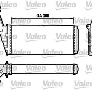 Radiador de Calefaccion ALM.TUR. CITROEN BX 812036