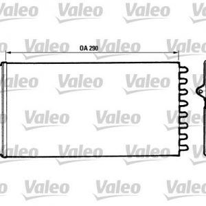 Radiador de Calefaccion ALM CITROEN XM/PEUGEOT 605 812037