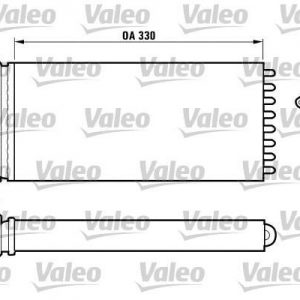 Radiador de Calefaccion RENAULT MASTER II 812170