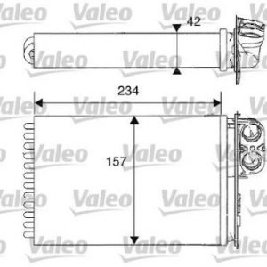 RADIADOR DE CALEFACCION CITROEN C5 812215