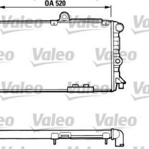 Radiador, refrigeracion del motor ALM.TUR. ALFA ROMEO 33 1.3/1 816710