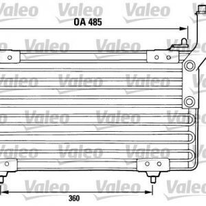 Condensador A/A CITROEN BX D Y TD 816726