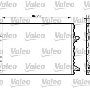 Condensador, aire acondicionado FORD ESCORT 816898