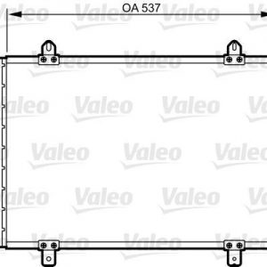 Condensador, aire acondicionado RENAULT MEGANE 816912