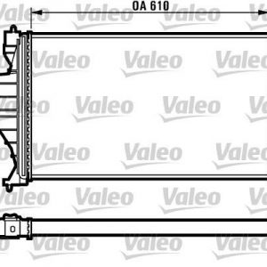 Radiador de aire de admision PEUGEOT 406 1.9/2.0 TURBO D 816918