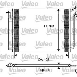 Condensador, aire acondicionado BMW X5 817575