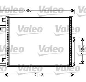 Condensador, aire acondicionado OPEL Vectra 817670