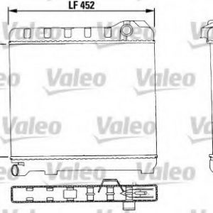 Radiador refrigeracion BMW 3.20 883684