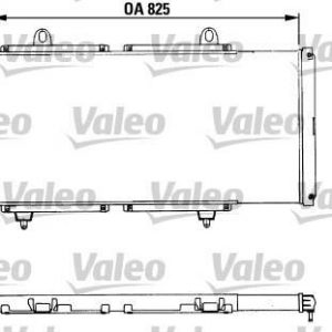 Radiador, refrigeracion del motor ALM.VI. CITROEN C-25/PEUGEOT J-5 883765