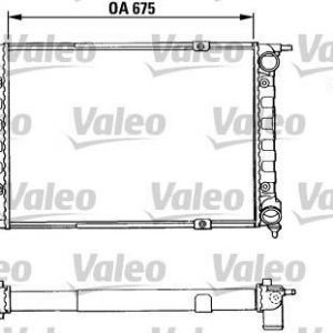 Radiador, refrigeracion del motor ALM.TUR. VOLKSWAGEN GOLF/JET 883849