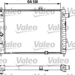 Radiador refrigeracion OPEL KADETT ASCONA 883853