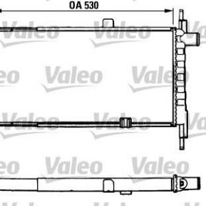 Radiador, refrigeracion del motor ALM.TUR.OPEL KADETT 1.2/1.3 883857