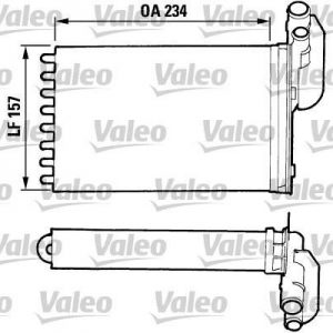 Radiador Calefaccion RENAULT R-19 883980