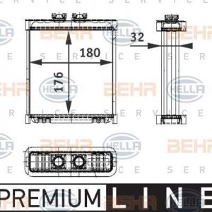 Calefactor  AUDI A2 8FH 351 311-121